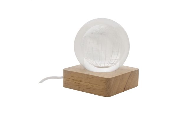 LED-Glaskugel LumiGlobe, transparent
