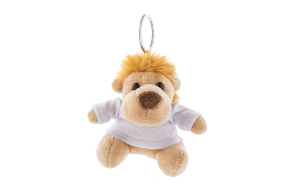 LioFob Plüschlöwe-Schlüsselanhänger, braun