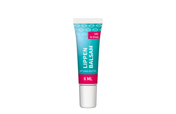 Lippenbalsam, Tube, 6 ml (weiß)