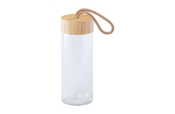 Lobamba Trinkflasche, transparent/natur