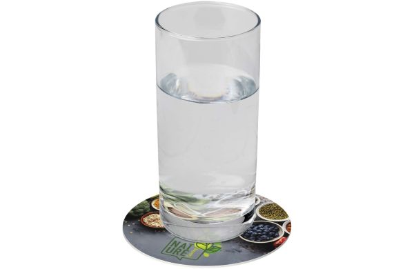 Lumin runder Untersetzer, weiss