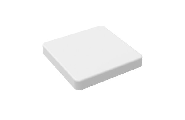 Magnet "Quadrat", weiss