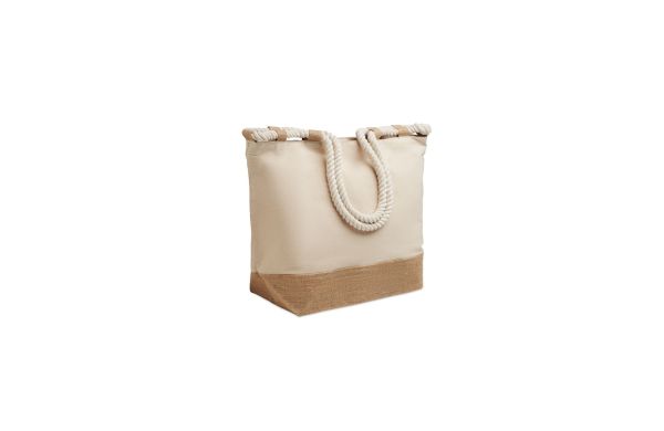 MAKENKE Strandtasche Canvas 280g/m², beige