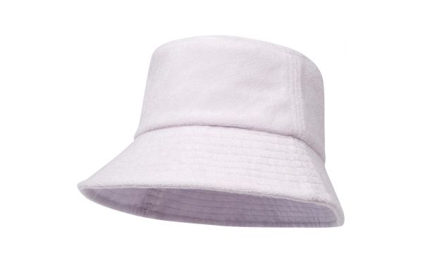 Melo GRS-recycelter Sonnenhut aus Frottee, fliederfarben