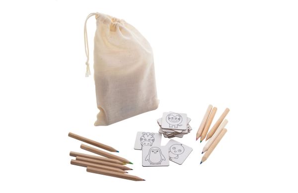 Memory-Spiel Colormor Tiere, weiss