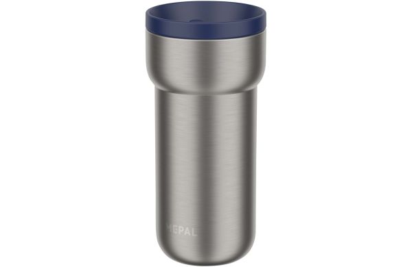 Mepal Ellipse 375 ml Edelstahl Thermobecher, vivid blau