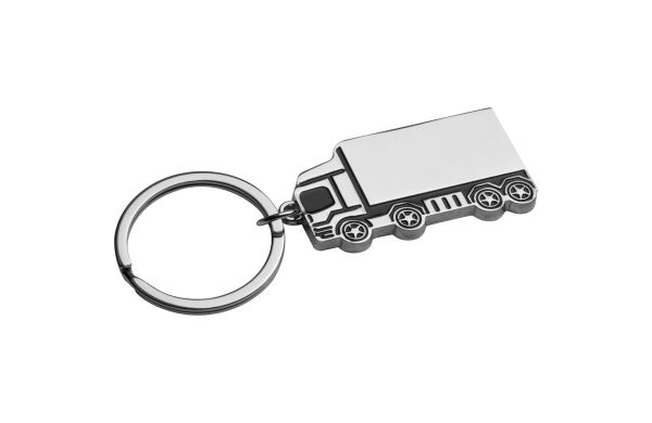 Metall Schlüsselanhänger LKW