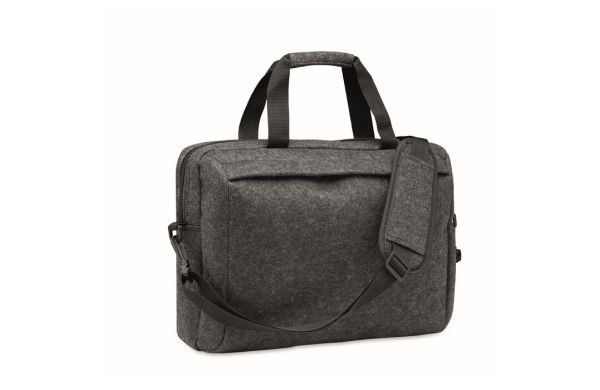 PLANA 13" Laptop Tasche RPET-Filz - dunkelgrau