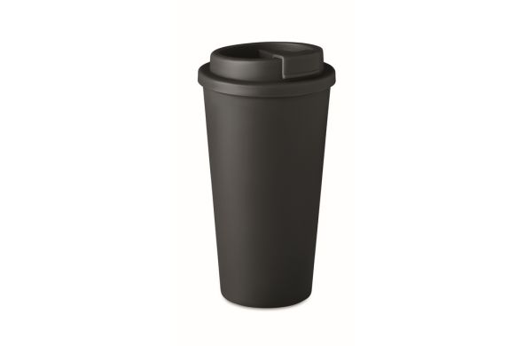 TUESDAY Doppelwandiger Becher 475ml - schwarz