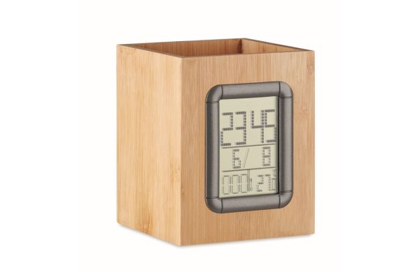 MANILA Stiftehalter Bambus - holzfarben