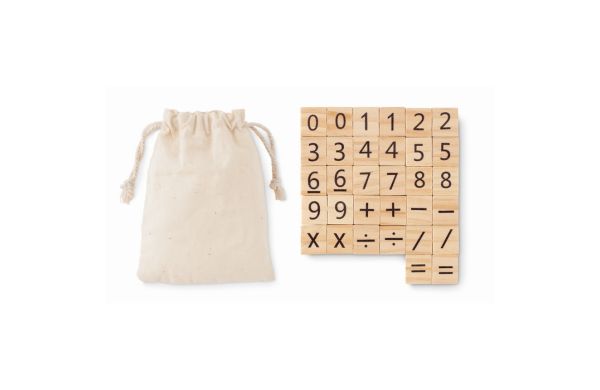 EDUCOUNT Zahlen-Lernspiel - beige