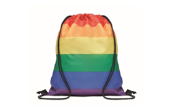 BOW Beutel mit Kordelzug RPET - bunt