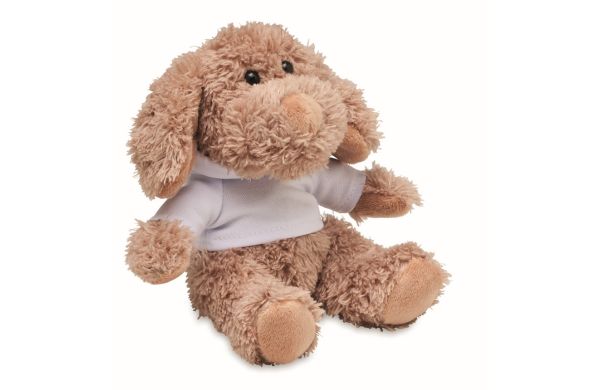 DOGGY Plüsch-Hund mit Hoody - weiß