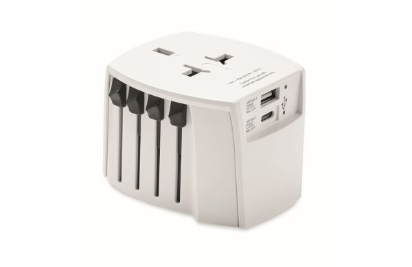MUV USB A/C Skross MUV USB-Adapter - weiß