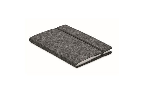 FELTNOTE DIN A4 Konferenzmappe RPET - dunkelgrau