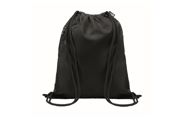 NIGHT Großer Beutel mit Kordelzug - schwarz