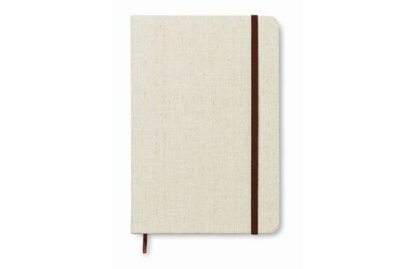 CANVAS DIN A5 Notizbuch mit Canvas - beige