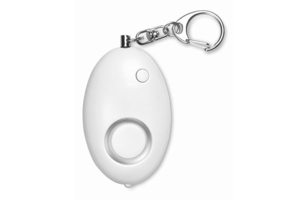 ALARMY Schlüsselring mit Alarm - weiß