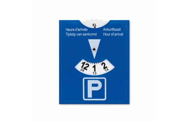 PARKCARD PVC Parkscheibe - blau