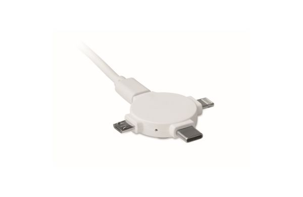 LIGO CABLE 3in1 Kabeladapter - weiß