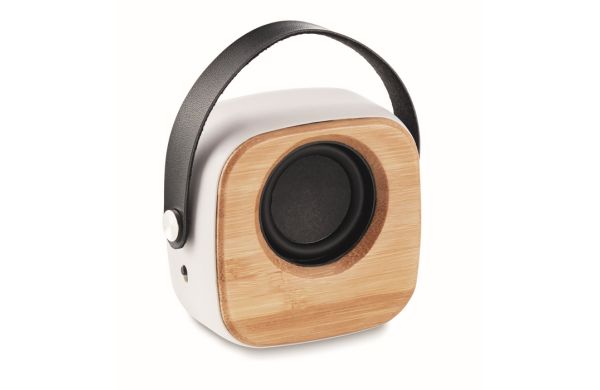 OHIO SOUND 5.0  Lautsprecher Bambus - weiß