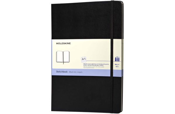 Moleskine Art Skizzenbuch A4, schwarz