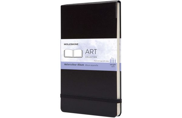Moleskine Large Art Aquarellbuch, schwarz