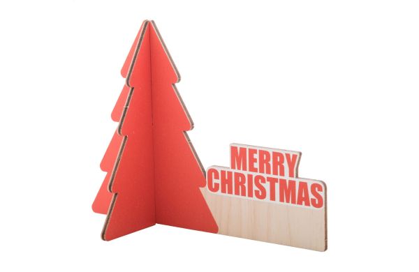 Narkaus Schreibtischweihnachtsbaum, rot