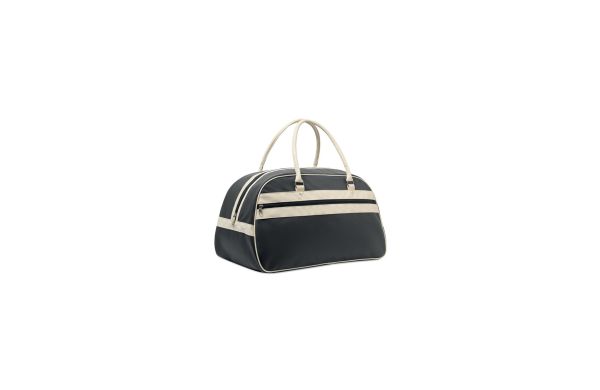 NOSTALGIC Sporttasche PU, schwarz