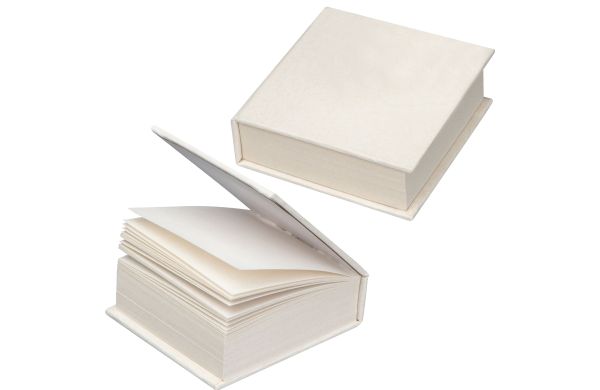 Notizblock aus recyceltem Milchkarton