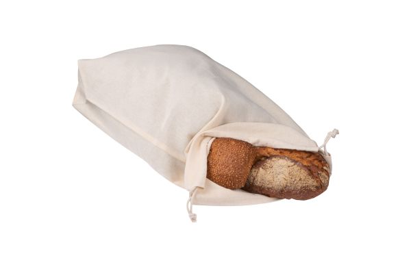 Oeko-Tex STANDARD 100 zertifiziertes Baumwollsäckchen - weiß