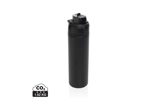 Omni Sip verschließbare Flasche aus RCS-reSteel, 700ml, schwarz