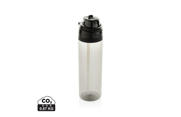 Omni Sip Wasserflasche 800ml aus RCS RPET, schwarz