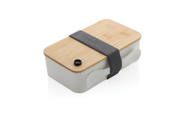RCS RPP Lunchbox mit Bambusdeckel/weiß
