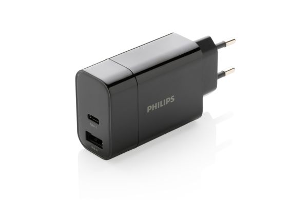 Philips Ultra Fast PD Wall-Charger/schwarz