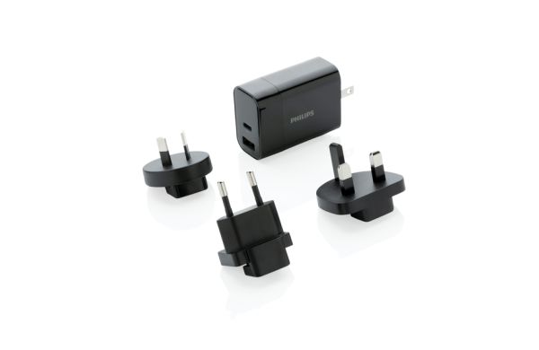 Philips Ultra Fast PD Travel-Charger/schwarz