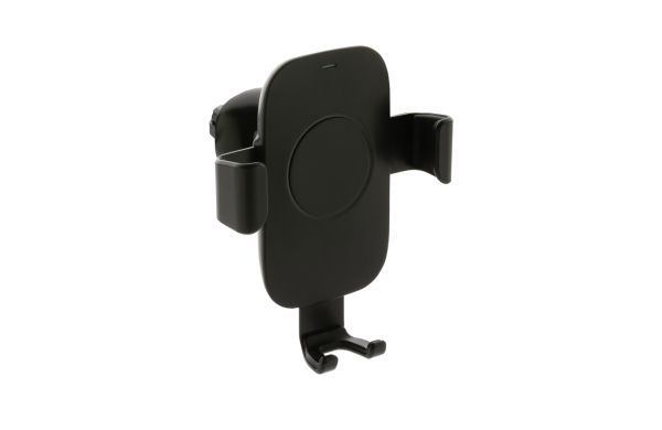 10W Wireless Charging Autohalter aus RCS Plastik/schwarz