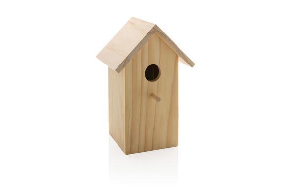 Holz-Vogelhaus/braun