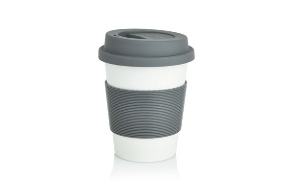 ECO PLA Kaffeebecher/grau