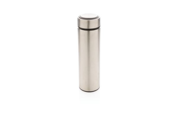 Vakuum Stainless Steel Flasche mit gebürstetem Metalldeckel/silber