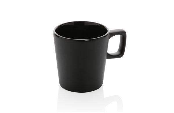 Moderne Keramik Kaffeetasse/schwarz