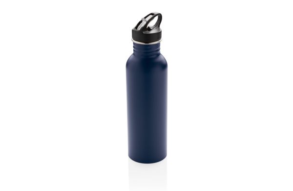 Deluxe Sportflasche aus Edelstahl/navy blau