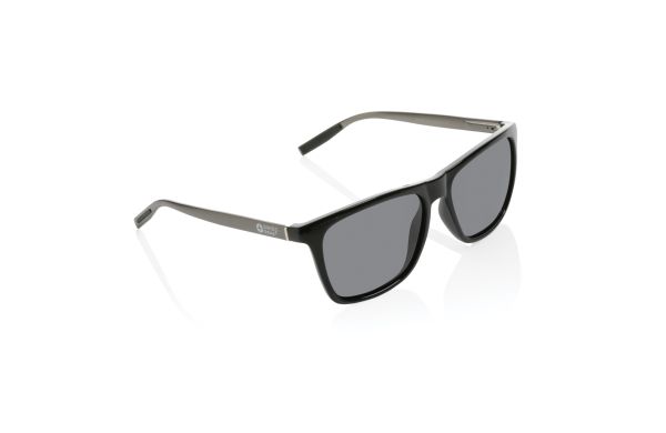 Swiss Peak polarisierte Sonnenbrille aus RCS Kunststoff/schwarz