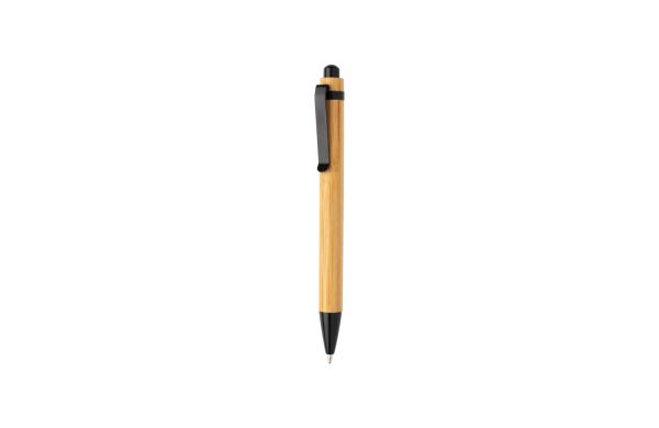 Bambus Kugelschreiber/schwarz