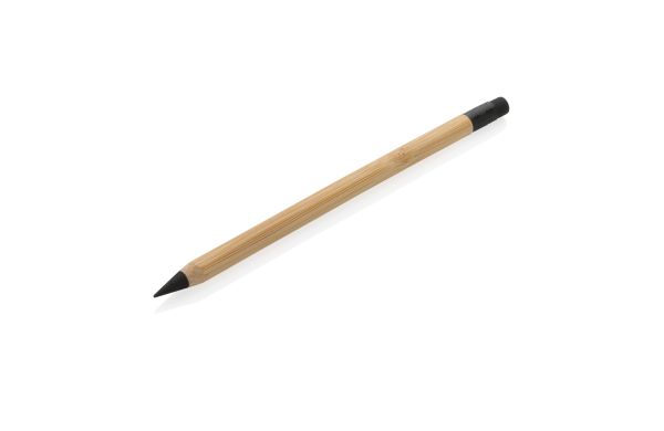 Bambus Infinity-Stift mit Radiergummi/braun