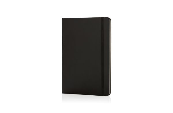Basic Hardcover Notizbuch A5/schwarz