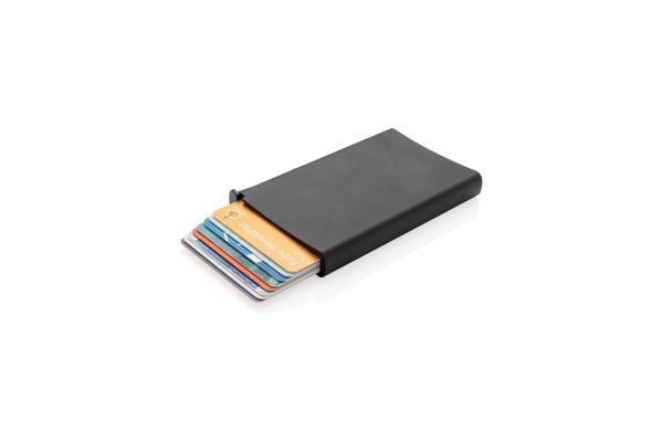 Aluminium RFID Kartenhalter/schwarz