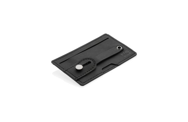 3-in1-RFID Kartenhalter für Ihr Smartphone/schwarz