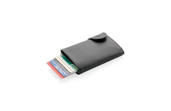 C-Secure RFID Kartenhalter und Geldbörse/schwarz
