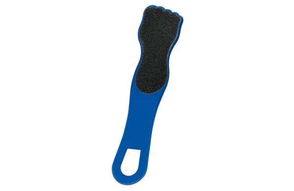 Pedikürefeile Fuß_ blau